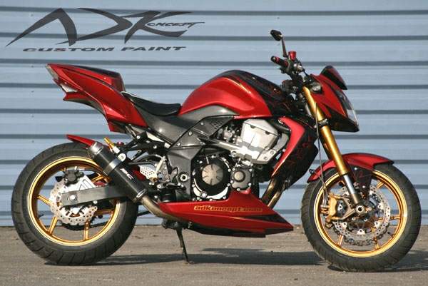 Kawasaki shop z750 custom